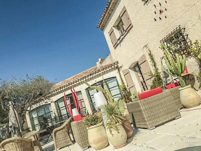 Отель Mas De Provence En Riviera La Roquette-sur-Var Экстерьер фото